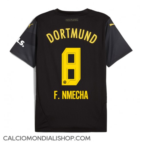 Maglie da calcio Borussia Dortmund Felix Nmecha #8 Seconda Maglia 2024-25 Manica Corta